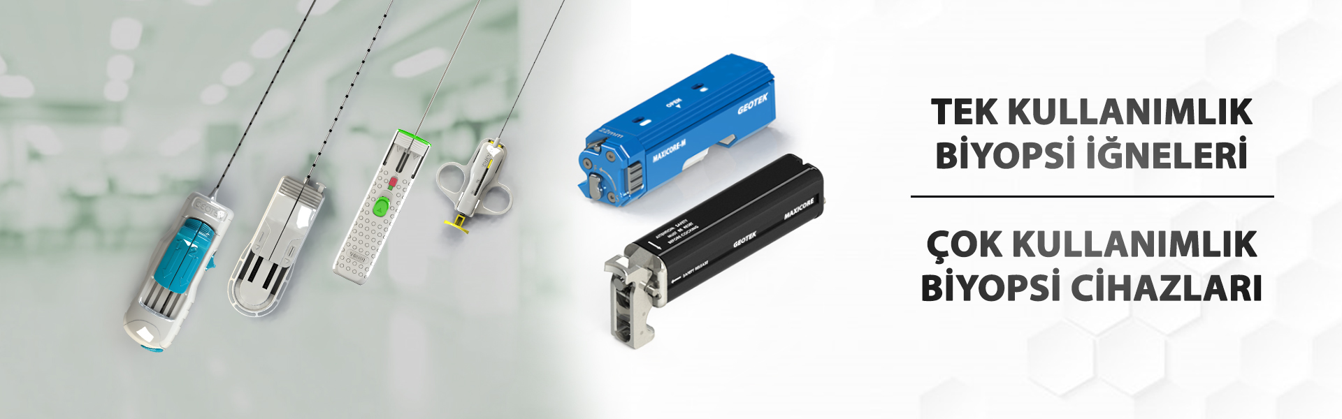 Geotek Medikal biyopsi iğneleri